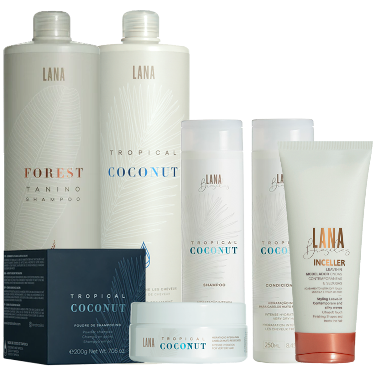 Kit Tropical Free Curls - lanabrasiles.com.br