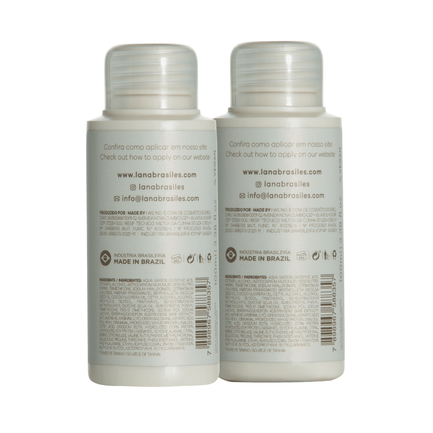 Kit Forest Tanino Passo 1 E 2 Sem Formol - 100ml - lanabrasiles.com.br