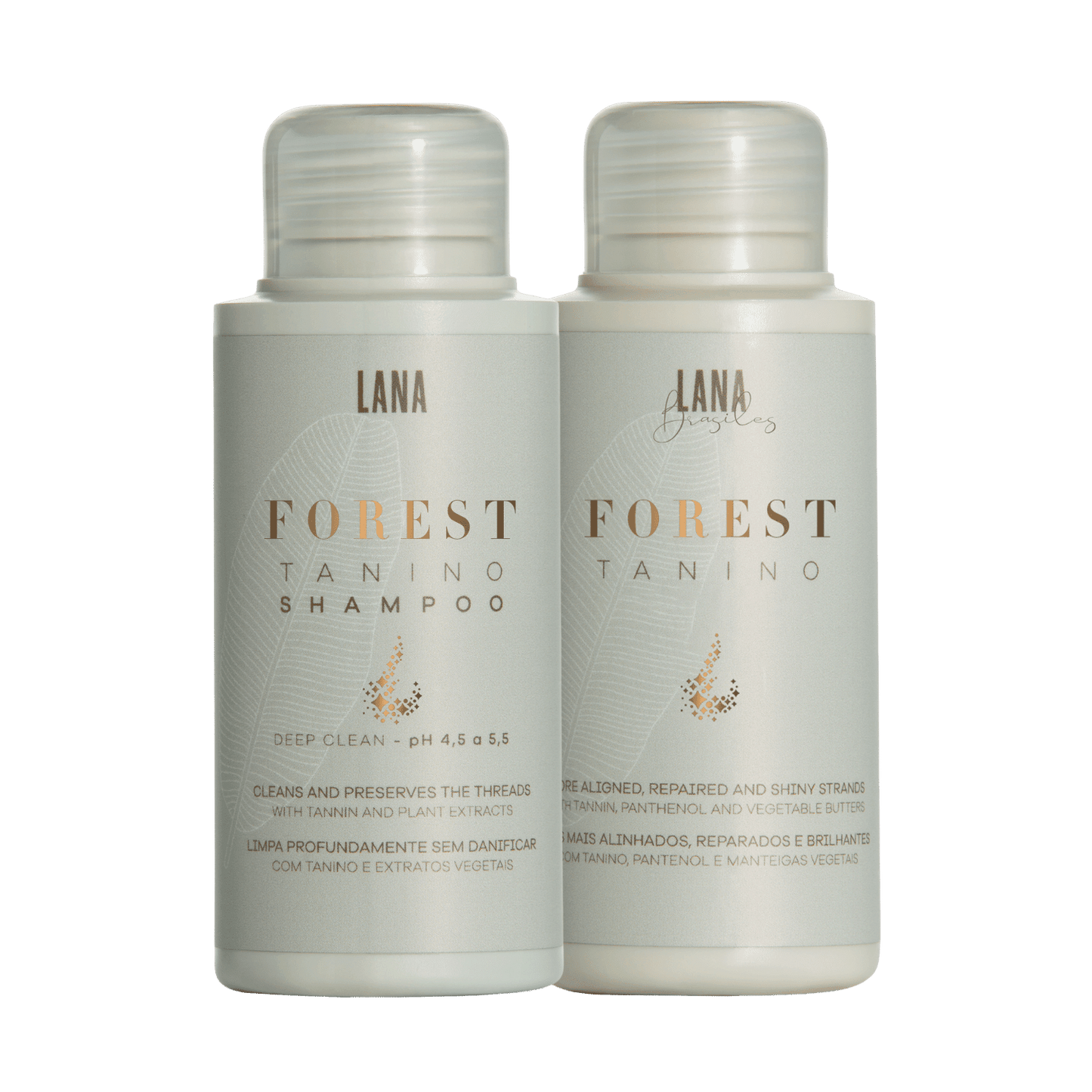 Kit Forest Tanino Passo 1 E 2 Sem Formol - 100ml - lanabrasiles.com.br