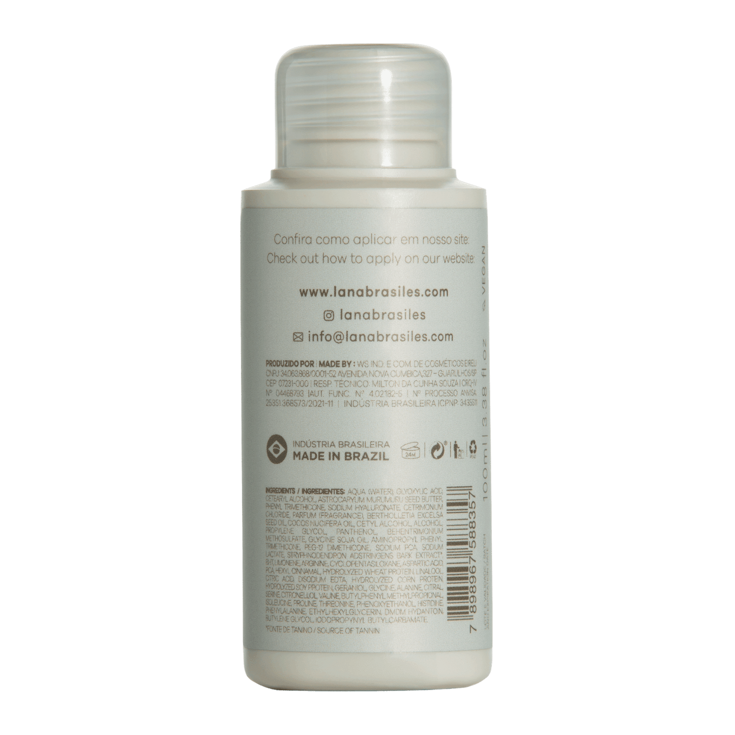 Tratamento Anti Frizz Forest Tanino Sem Formol - 100ml - lanabrasiles.com.br