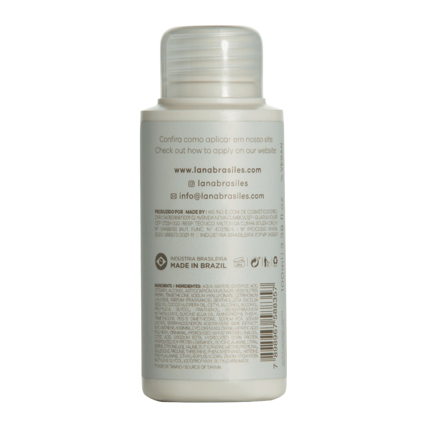 Tratamento Anti Frizz Forest Tanino Sem Formol - 100ml - lanabrasiles.com.br