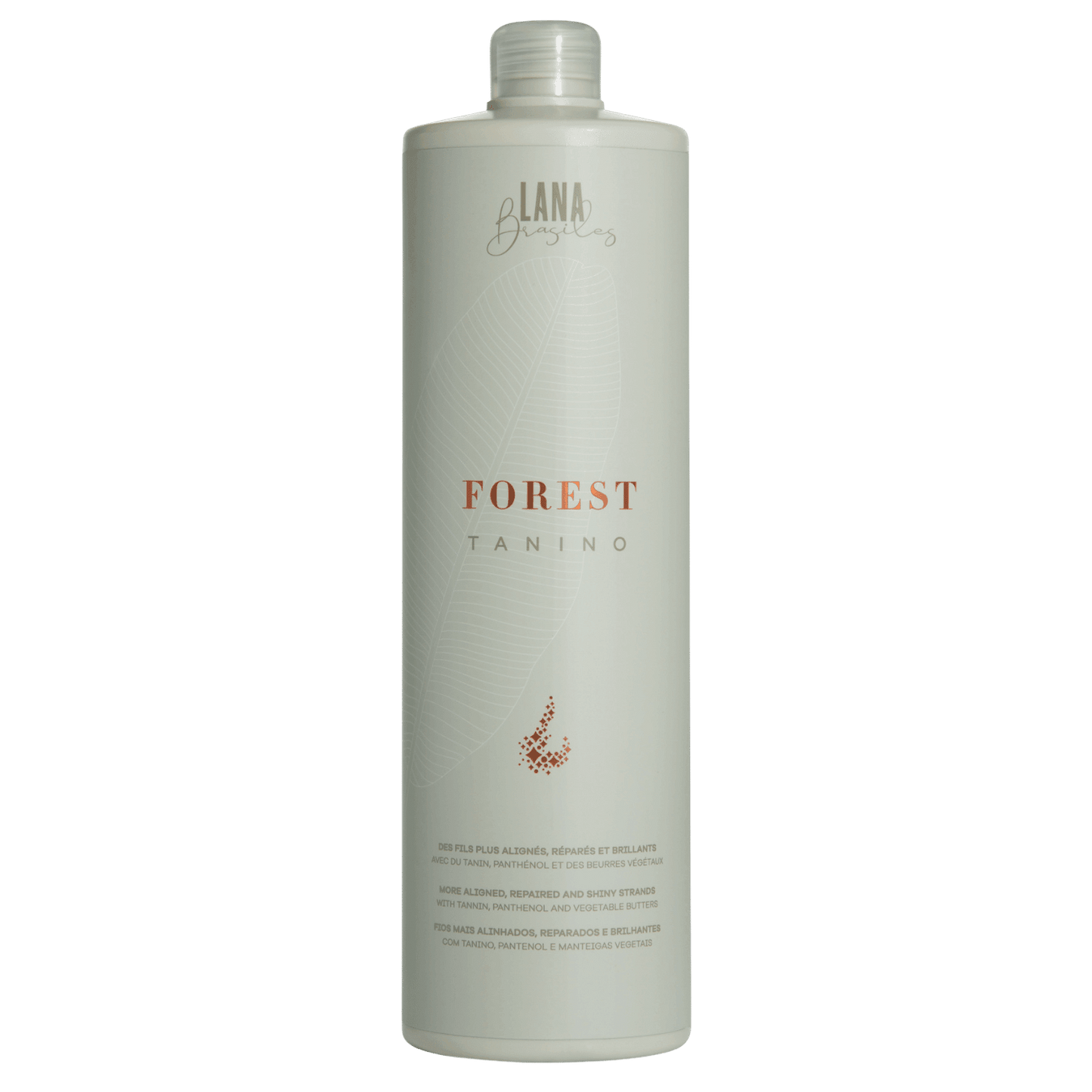 Tratamento Anti Frizz Forest Tanino Sem Formol - 1l - lanabrasiles.com.br