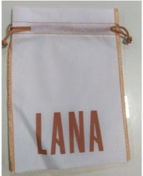 Lana Brasiles, Saquinho TNT Branco, 28x34, TNT Bag, 13g